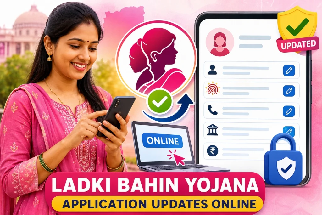 Ladki Bahin Yojana Application Correction Online